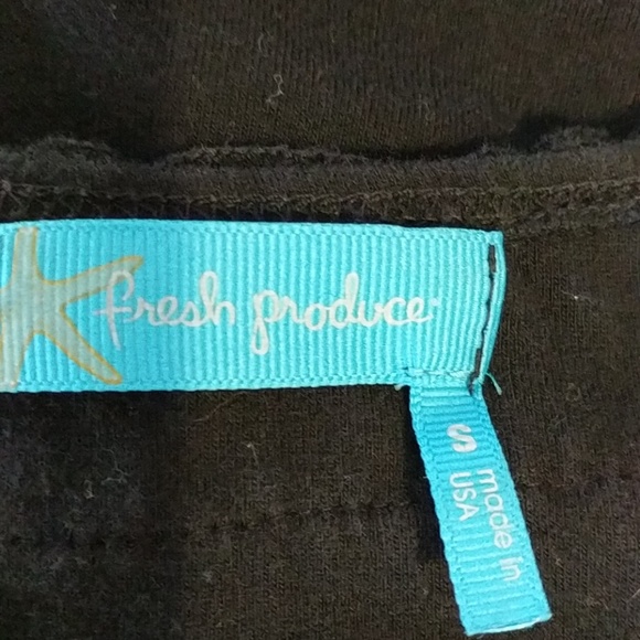 Fresh Produce Black Tee - Picture 4 of 4